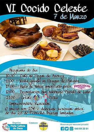 Fechas, información, programa, cartel, imágenes, mapa y ubicación de IX Cocido Celeste  en  Lalín