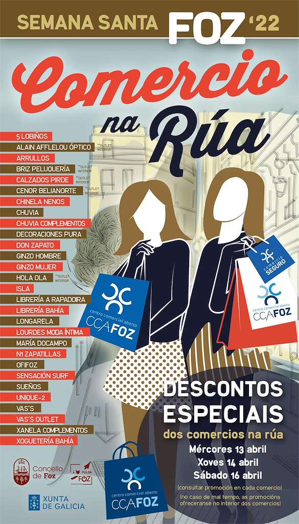 Comercio na Rúa en Foz