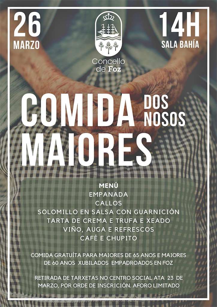 Comida dos Nosos Maiores en Foz