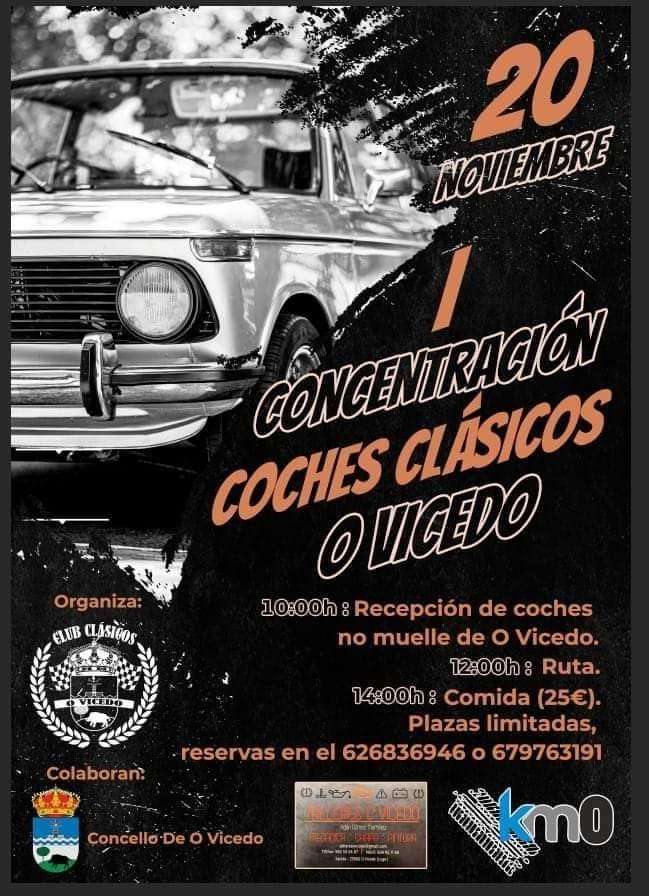 III Concentración Coches Clásicos en O Vicedo