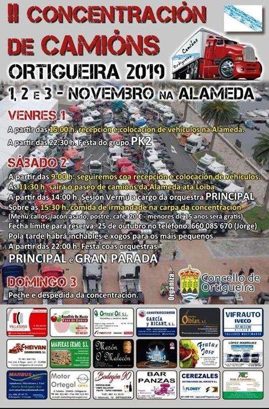 IV Concentración de Camións en Ortigueira