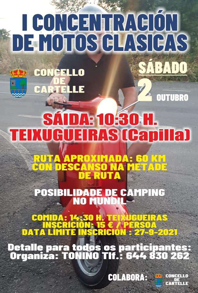 I Concentración de Motos Clásicas en Cartelle