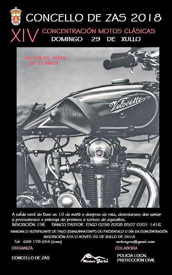 XVI Concentración de Motos Clásicas  (2024) en Zas