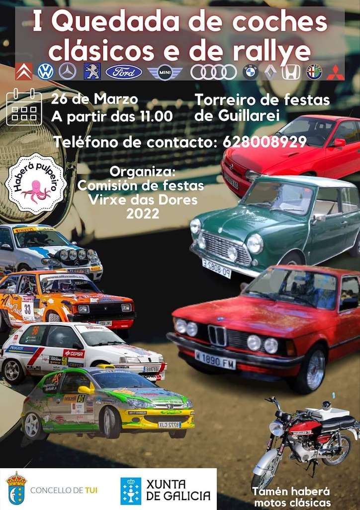 III Concentración de Motos e Coches Clásicos e de Competición en Tui