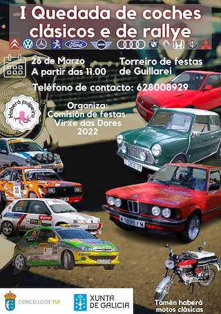 Fechas, información, programa, cartel, imágenes, mapa y ubicación de III Concentración de Motos e Coches Clásicos e de Competición  en  Tui