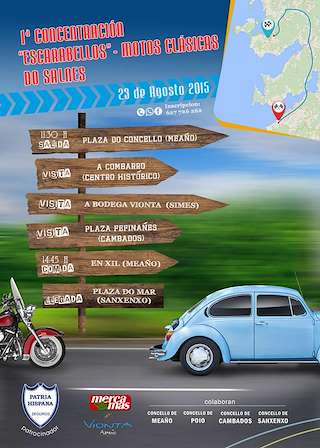 Fechas, información, programa, cartel, imágenes, mapa y ubicación de VIII Concentración Escarabellos do Salnés (2024)  en  Meaño