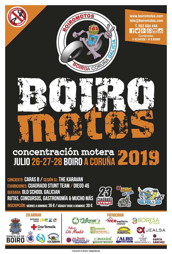 Concentración Motera  (2024) en Boiro