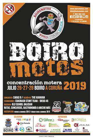 Fechas, información, programa, cartel, imágenes, mapa y ubicación de Concentración Motera  (2024)  en  Boiro