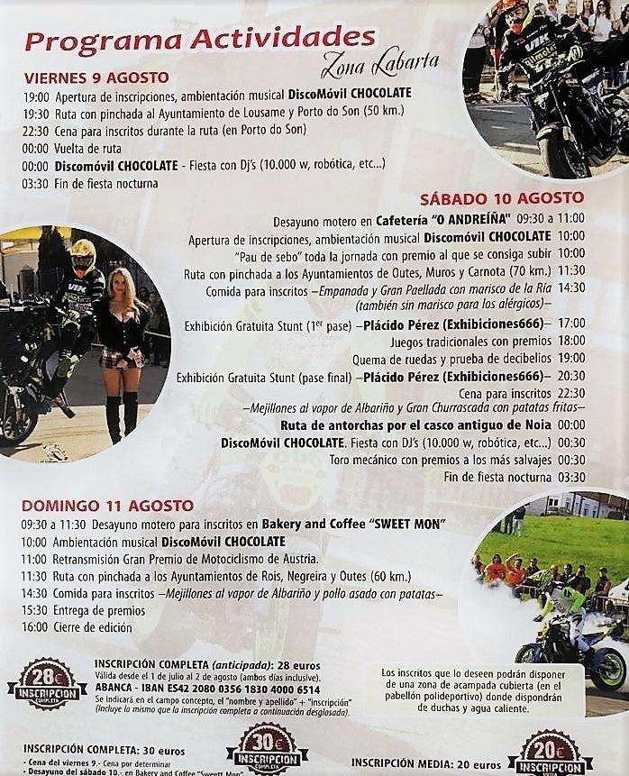 XV Concentración Motera Ría de Noia (2024)