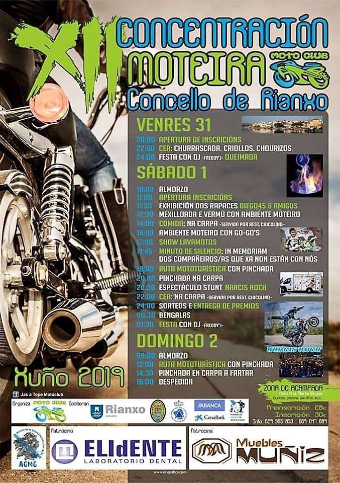 XIV Concentración Motera en Rianxo