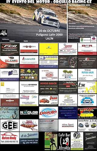 Fechas, información, programa, cartel, imágenes, mapa y ubicación de IV Concentración Orgullo Racing GZ  en  Lalín