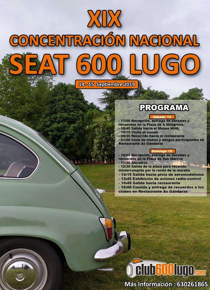 XXIII Concentración Seat 600 en Lugo