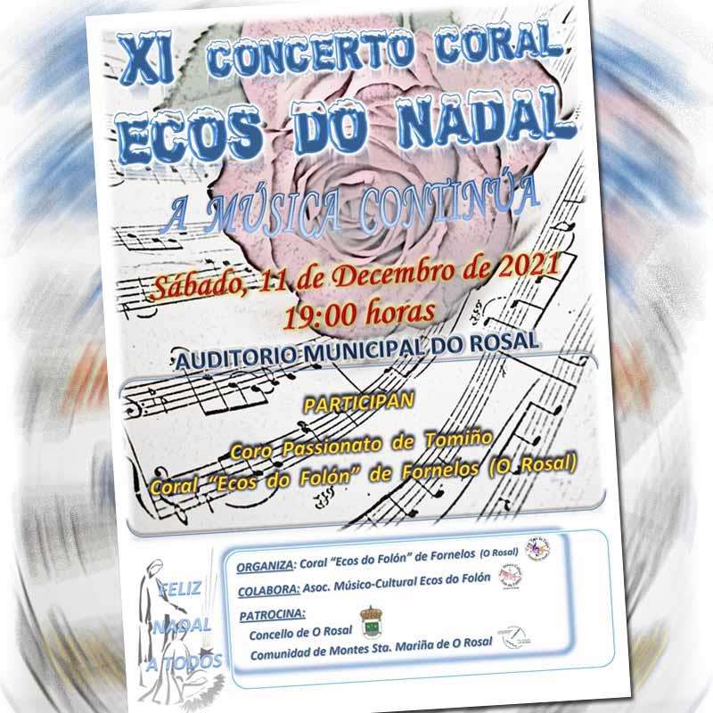 XIII Concerto Coral Ecos do Nadal en O Rosal