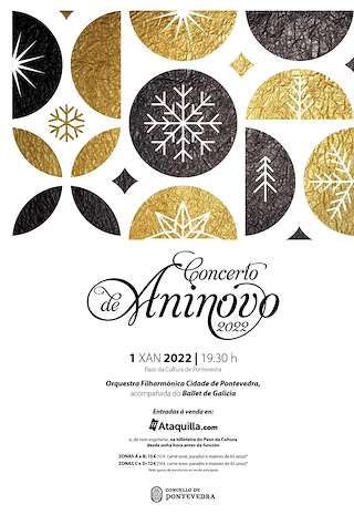 Fechas, información, programa, cartel, imágenes, mapa y ubicación de Concerto de Aninovo (2025)  en  Pontevedra