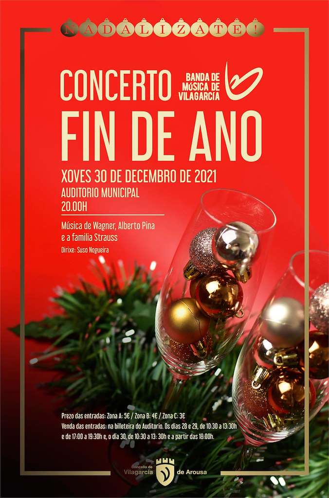 Concerto de Fin de Ano en Vilagarcía de Arousa