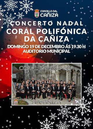 Fechas, información, programa, cartel, imágenes, mapa y ubicación de Concerto de Nadal Coral  en  A Cañiza