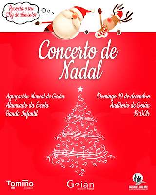 Fechas, información, programa, cartel, imágenes, mapa y ubicación de Concerto de Nadal de Goián   en  Tomiño