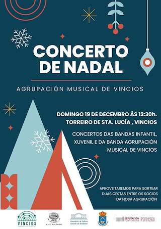 Fechas, información, programa, cartel, imágenes, mapa y ubicación de Concerto de Nadal  en  Gondomar