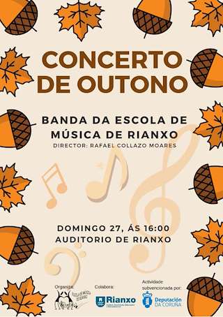 Fechas, información, programa, cartel, imágenes, mapa y ubicación de Concerto de Outono  en  Rianxo