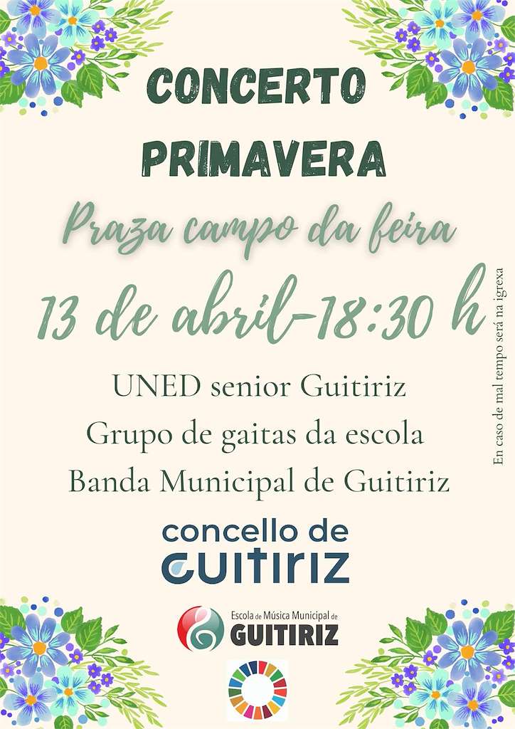Concerto de Primavera en Guitiriz