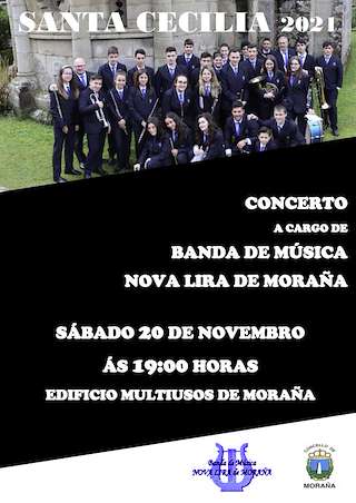 Fechas, información, programa, cartel, imágenes, mapa y ubicación de Concerto de Santa Cecilia  en  Moraña