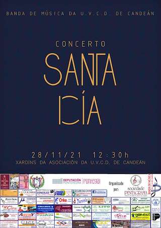 Fechas, información, programa, cartel, imágenes, mapa y ubicación de Concerto de Santa Icía de Candeán  en  Vigo