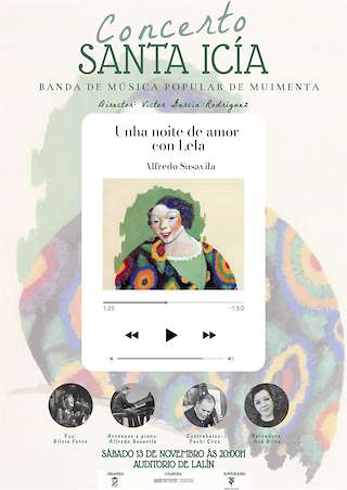 Fechas, información, programa, cartel, imágenes, mapa y ubicación de Concerto de Santa Icía de Muimenta  en  Lalín