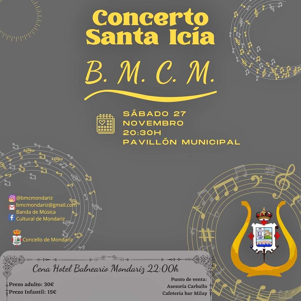 Concerto de Santa Icía en Mondariz