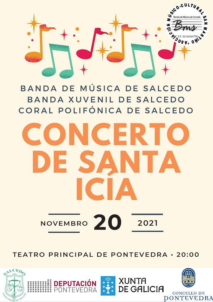 Concerto de Santa Icía en Pontevedra