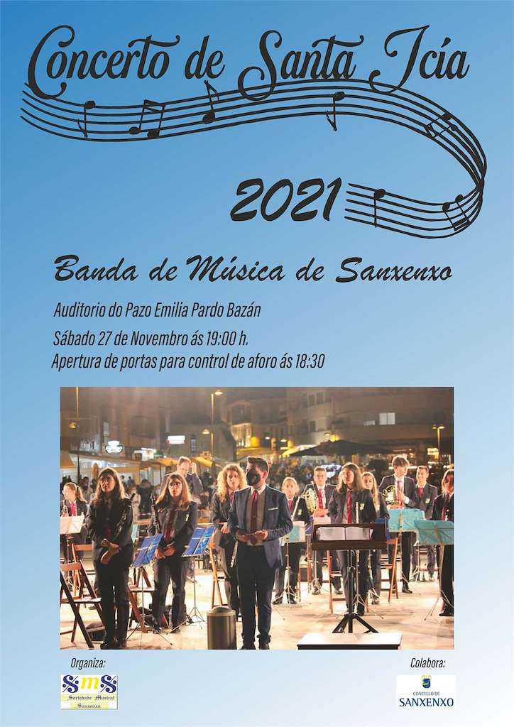 Concerto de Santa Icía en Sanxenxo