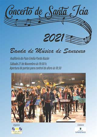 Fechas, información, programa, cartel, imágenes, mapa y ubicación de Concerto de Santa Icía  en  Sanxenxo