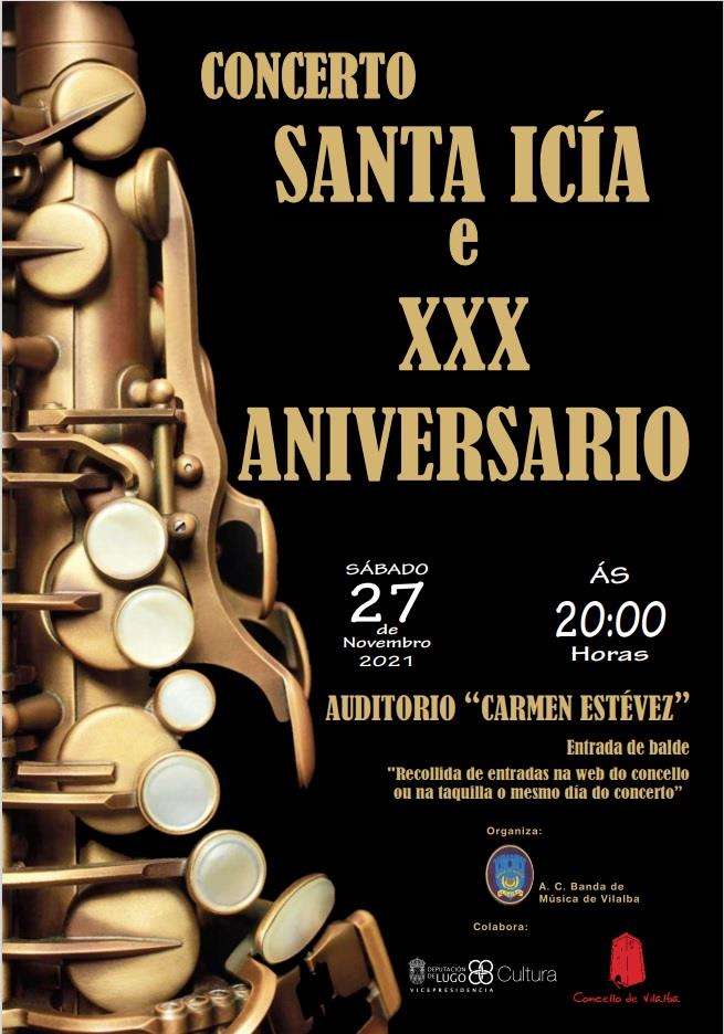 Concerto de Santa Icía en Vilalba