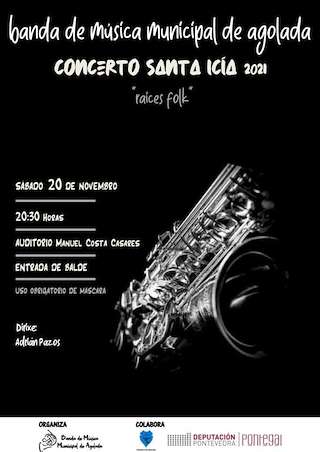 Fechas, información, programa, cartel, imágenes, mapa y ubicación de Concerto Santa Icía  en  Agolada