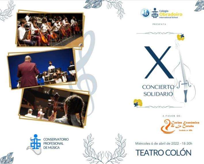 Concierto Solidario a Favor de la Cocina Económica en A Coruña