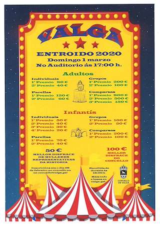 Concurso de Entroido en Valga