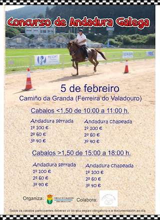 Fechas, información, programa, cartel, imágenes, mapa y ubicación de Concurso de Andadura Galega  en  O Valadouro