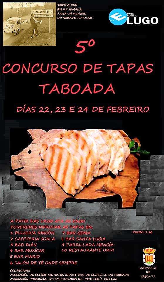 Concurso de Tapas  en Taboada