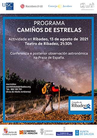 Fechas, información, programa, cartel, imágenes, mapa y ubicación de Congreso Público - A Astronomía nas Rutas Xacobeas  en  Ribadeo