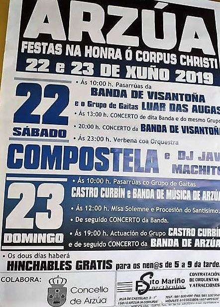 Corpus Christi en Arzúa