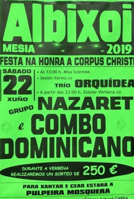 Corpus Christi de Albixoi en Mesía