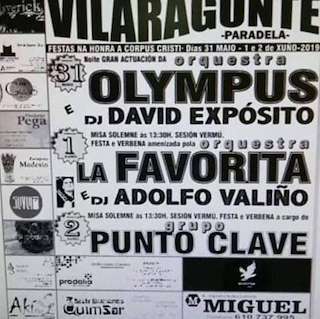 Fechas, información, programa, cartel, imágenes, mapa y ubicación de Corpus Christi de Vilaragunte  en  Paradela