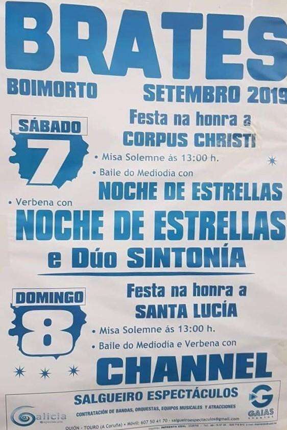 Corpus Christi y Santa Lucía de Brates en Boimorto