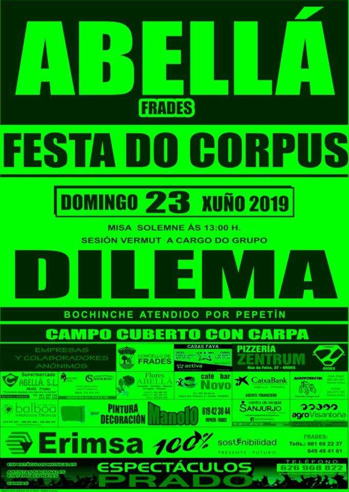 Corpus de Abellá en Frades