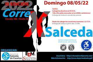 Fechas, información, programa, cartel, imágenes, mapa y ubicación de XI Corre por Salceda