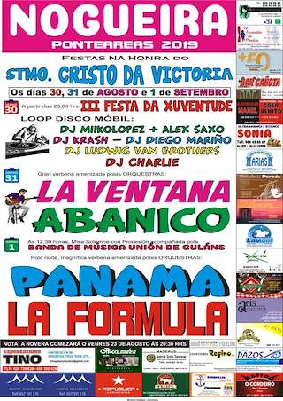 Fechas, información, programa, cartel, imágenes, mapa y ubicación de Cristo da Victoria de Nogueira  en  Ponteareas