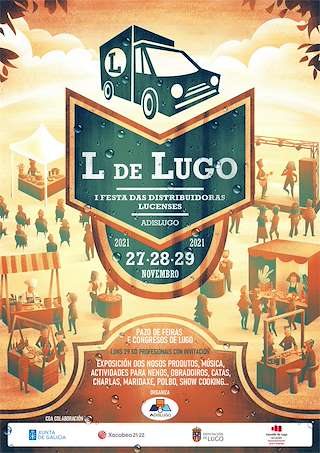 Fechas, información, programa, cartel, imágenes, mapa y ubicación de L de Lugo - III Festa das Distribuidoras Lucenses