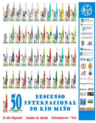 Fechas, información, programa, cartel, imágenes, mapa y ubicación de LII Descenso Internacional do Rio Miño