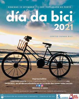 Fechas, información, programa, cartel, imágenes, mapa y ubicación de Día da Bici  en  Foz