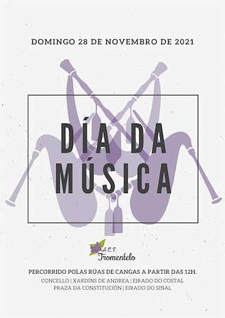 Fechas, información, programa, cartel, imágenes, mapa y ubicación de Día da Música  en  Cangas