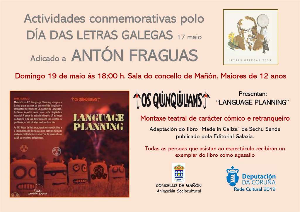 Día das Letras Galegas  en Mañón
